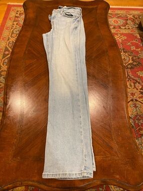 American Eagle Outfitters Light Blue Straight Leg Jeans